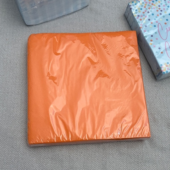 Birthday Party Tableware Set - Orange, Blue, Pink - Picture 16 of 16